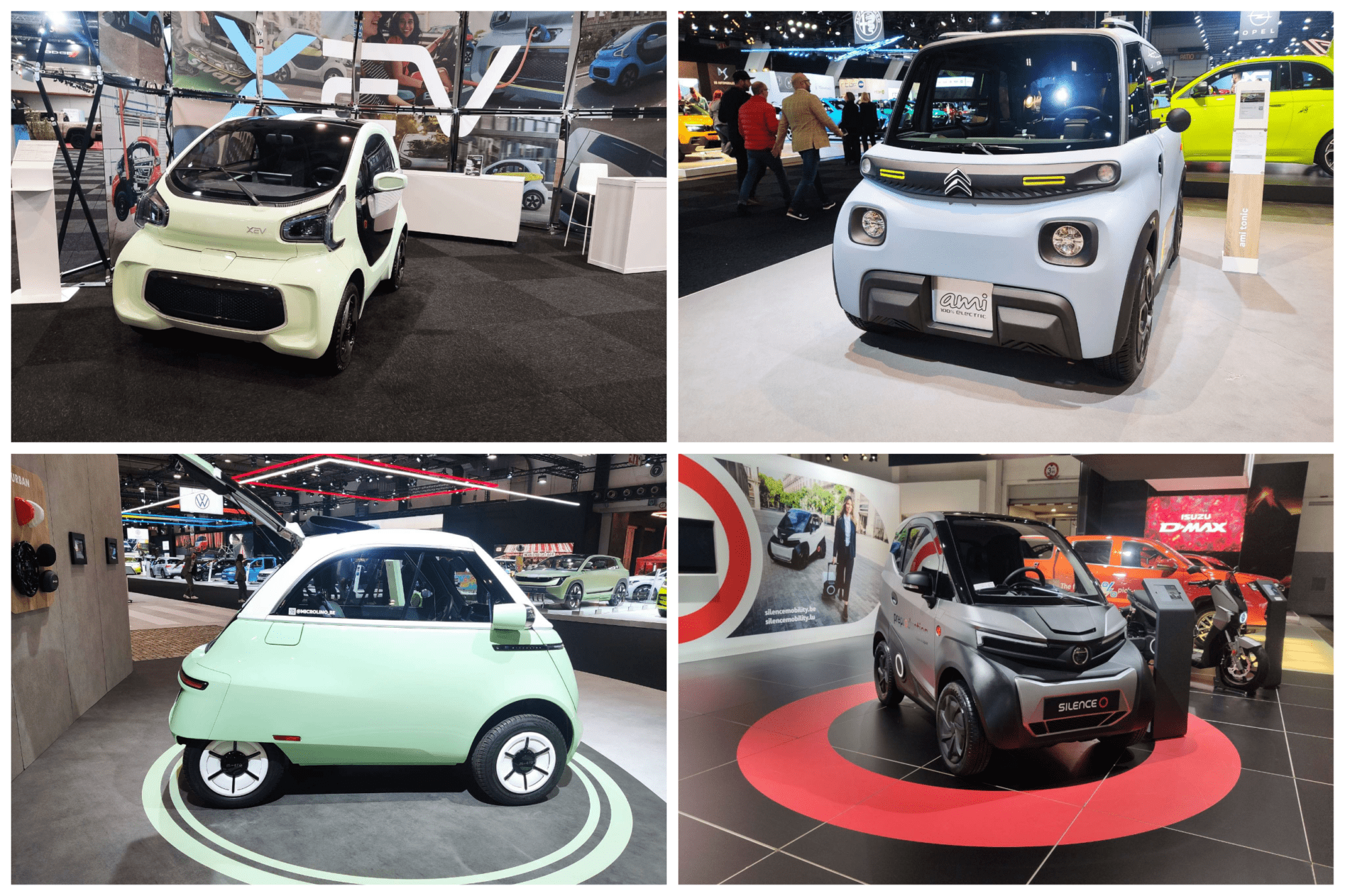 Nouvelle tendance au Salon de l'Auto : les micro-voitures 